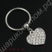Кольцо для соска Ring Costume Crystal Piercing Alloy Heart
